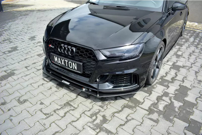 Maxton Design Street Pro Frontlippe für Audi RS3 8V Sportback Facelift – Ansicht 2