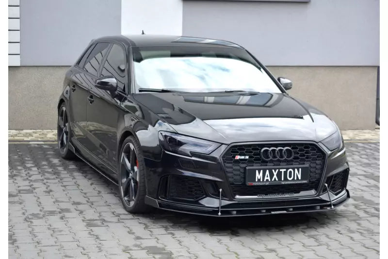 Maxton Design Street Pro Frontlippe V.2 für Audi RS3 8V Sportback Facelift – Ansicht 1