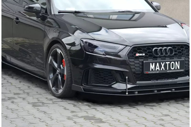 Maxton Design Street Pro Frontlippe V.2 für Audi RS3 8V Sportback Facelift – Ansicht 2