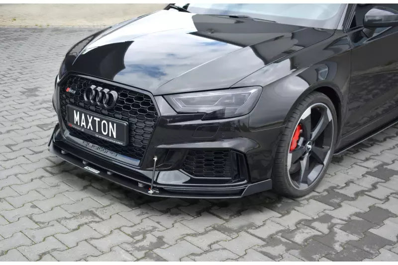 Maxton Design Street Pro Frontlippe V.2 für Audi RS3 8V Sportback Facelift – Ansicht 3