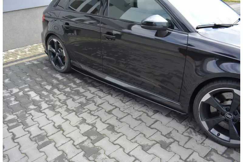 Maxton Design Street Pro Seitenschweller (Paar) für Audi RS3 8V Sportback Facelift – Ansicht 1