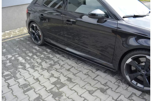 Maxton Design Street Pro Seitenschweller (Paar) für Audi RS3 8V Sportback Facelift – Ansicht 1