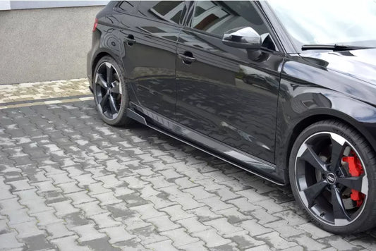 Maxton Design Street Pro Seitenschweller (Paar) V.2 für Audi RS3 8V Sportback Facelift – Ansicht 1