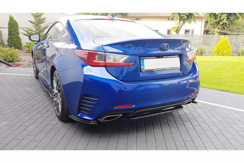 Maxton Design Heckdiffusor für Lexus RC Hochglanz schwarz – Ansicht 1