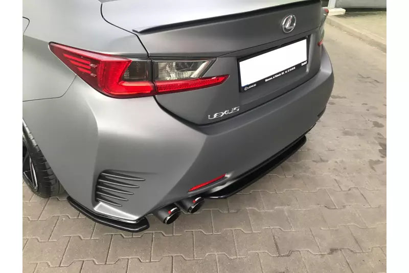 Maxton Design Heckdiffusor für Lexus RC Hochglanz schwarz – Ansicht 2