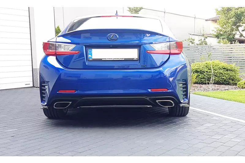 Maxton Design Heckdiffusor für Lexus RC Hochglanz schwarz – Ansicht 3