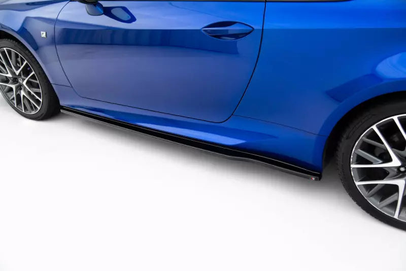 Maxton Design Seitenschweller (Paar) für Lexus RC Hochglanz schwarz – Ansicht 3