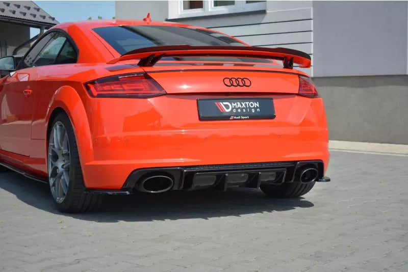 Maxton Design Heckdiffusor für Audi TT RS 8S Hochglanz schwarz – Ansicht 3