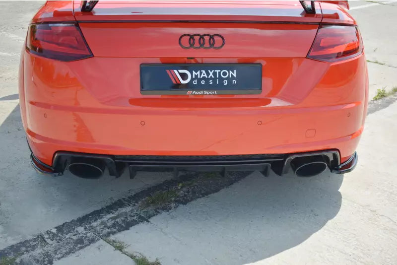 Maxton Design Diffusor Flaps für Audi TT RS 8S Hochglanz schwarz – Ansicht 2