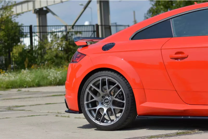Maxton Design Diffusor Flaps für Audi TT RS 8S Hochglanz schwarz – Ansicht 3