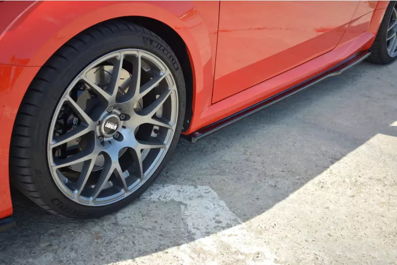 Maxton Design Seitenschweller (Paar) für Audi TT RS 8S Hochglanz schwarz – Ansicht 3
