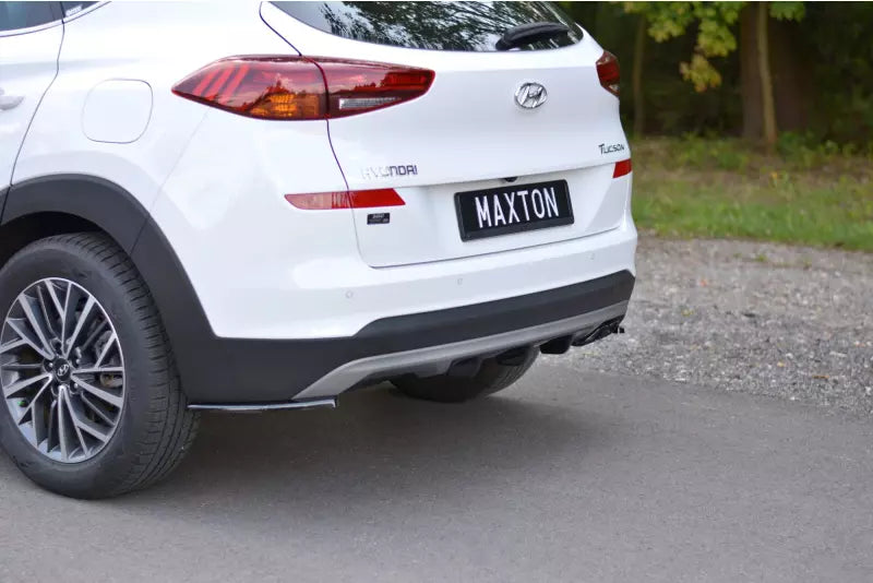 Maxton Design Diffusor Flaps für Hyundai Tucson Mk3 Facelift Hochglanz schwarz – Ansicht 1