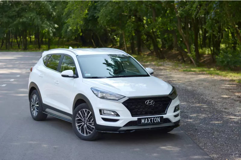 Maxton Design Seitenschweller (Paar) für Hyundai Tucson Mk3 Facelift Hochglanz schwarz – Ansicht 2