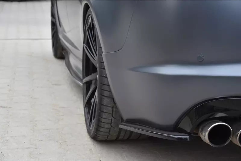 Maxton Design Diffusor Flaps für Jaguar XF-R Hochglanz schwarz – Ansicht 1