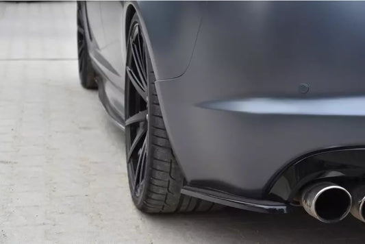 Maxton Design Diffusor Flaps für Jaguar XF-R Hochglanz schwarz – Ansicht 1