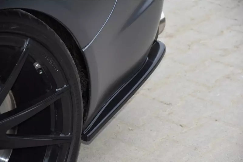 Maxton Design Diffusor Flaps für Jaguar XF-R Hochglanz schwarz – Ansicht 2
