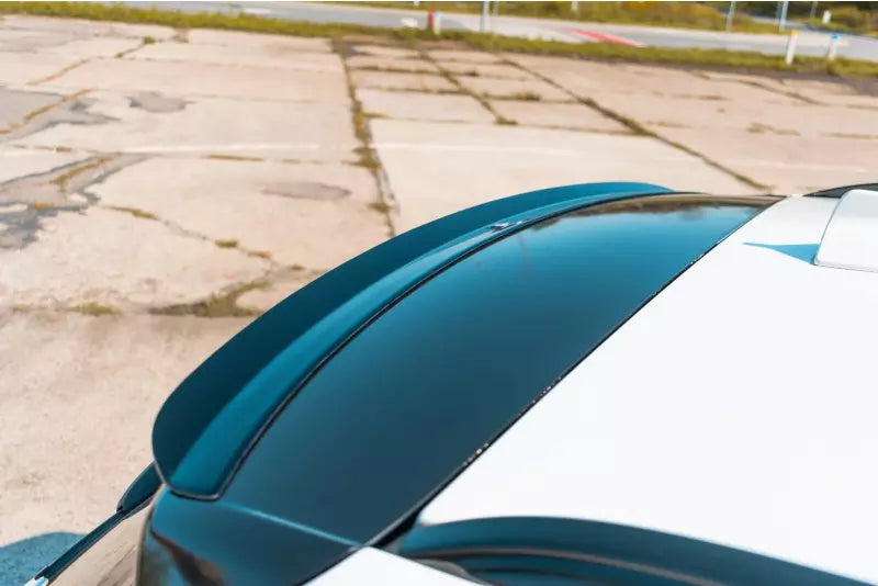 Maxton Design Heckspoiler Lippe V.1 für BMW X3 F25 M Paket Facelift Hochglanz schwarz – Ansicht 1