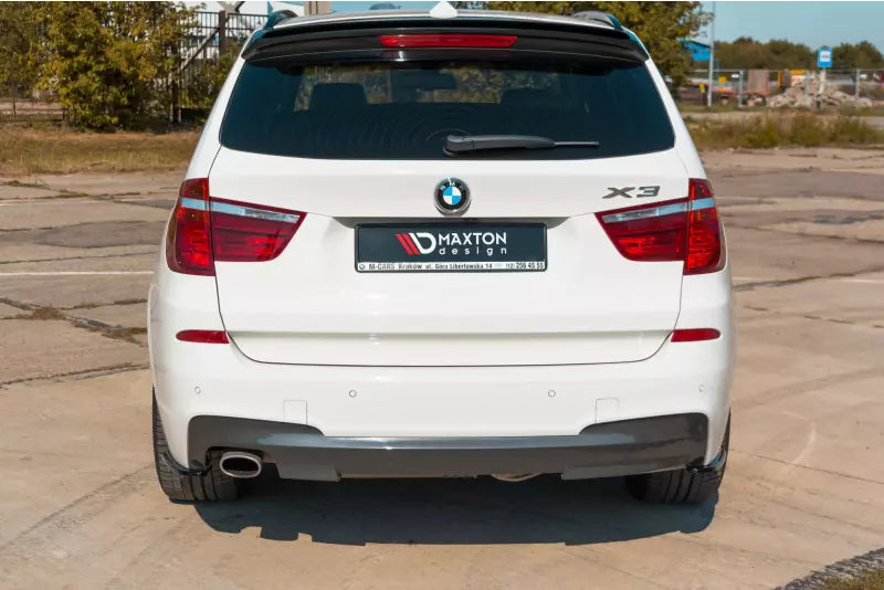 Maxton Design Diffusor Flaps für BMW X3 F25 M Paket Facelift Hochglanz schwarz – Ansicht 3
