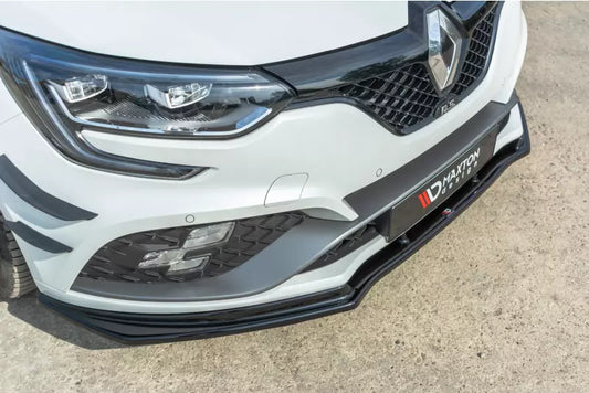 Maxton Design Frontlippe V.1 für Renault Megane 4 RS Hochglanz schwarz – Ansicht 1
