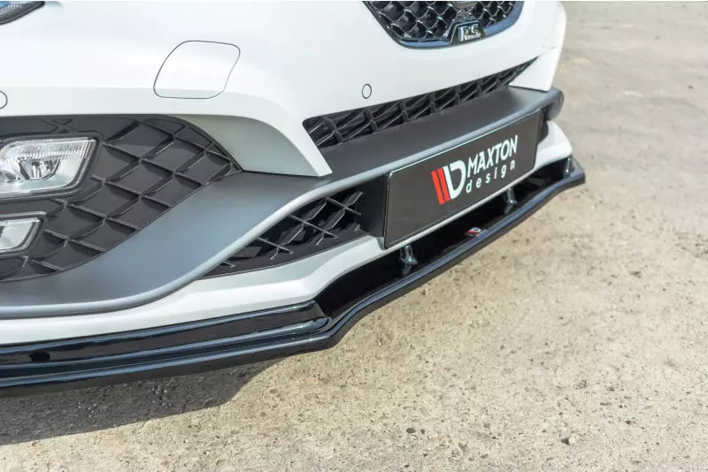 Maxton Design Frontlippe V.1 für Renault Megane 4 RS Hochglanz schwarz – Ansicht 2