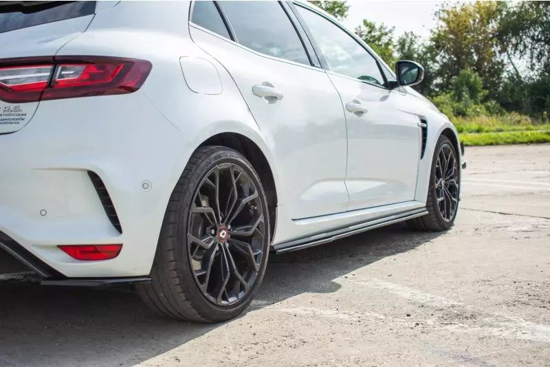 Maxton Design Seitenschweller (Paar) für Renault Megane 4 RS Hochglanz schwarz – Ansicht 1
