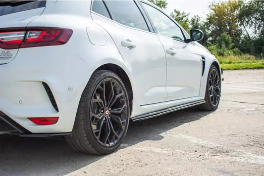 Maxton Design Seitenschweller (Paar) für Renault Megane 4 RS Hochglanz schwarz – Ansicht 1