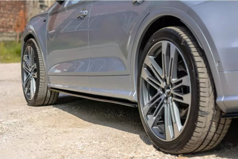 Maxton Design Seitenschweller (Paar) für Audi SQ5 / Q5 S-Line FY Hochglanz schwarz – Ansicht 2