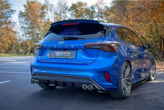 Maxton Design Heckdiffusor V.2 für Ford Focus ST-Line Mk4 Hochglanz schwarz – Ansicht 1