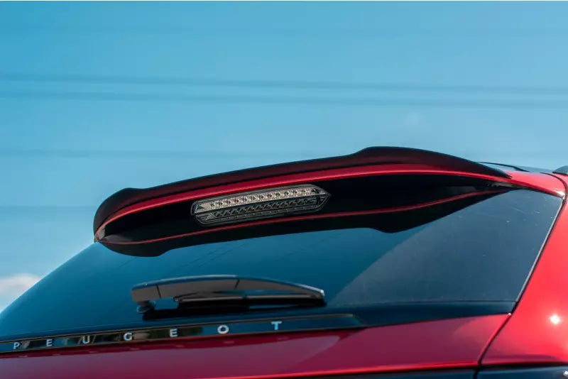 Maxton Design Heckspoiler Lippe für Peugeot 508 II SW Hochglanz schwarz – Ansicht 3