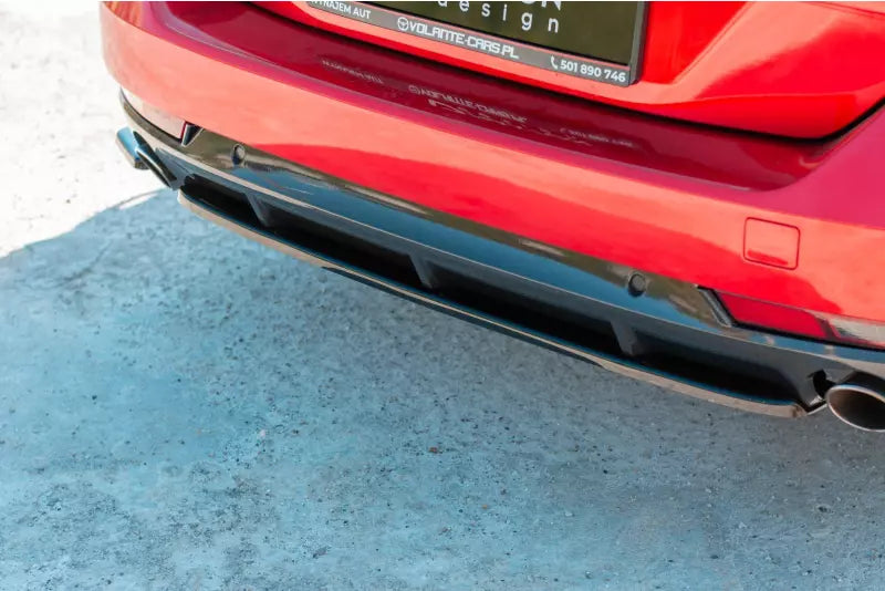 Maxton Design Heckdiffusor für Peugeot 508 II SW Hochglanz schwarz – Ansicht 3