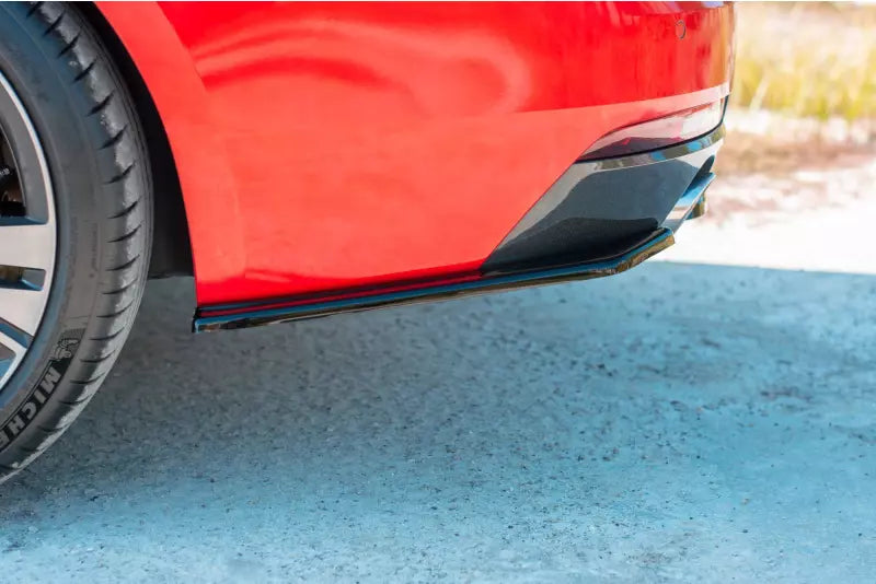 Maxton Design Diffusor Flaps für Peugeot 508 II SW Hochglanz schwarz – Ansicht 1