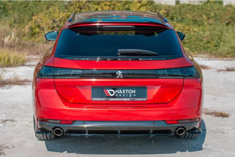 Maxton Design Diffusor Flaps für Peugeot 508 II SW Hochglanz schwarz – Ansicht 3