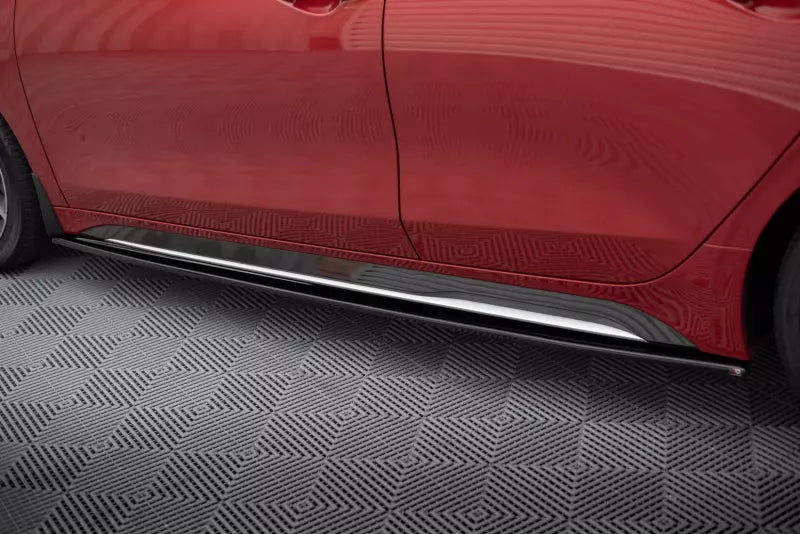 Maxton Design Seitenschweller (Paar) für Diffusor Kia ProCeed GT Mk3 Hochglanz schwarz – Ansicht 2