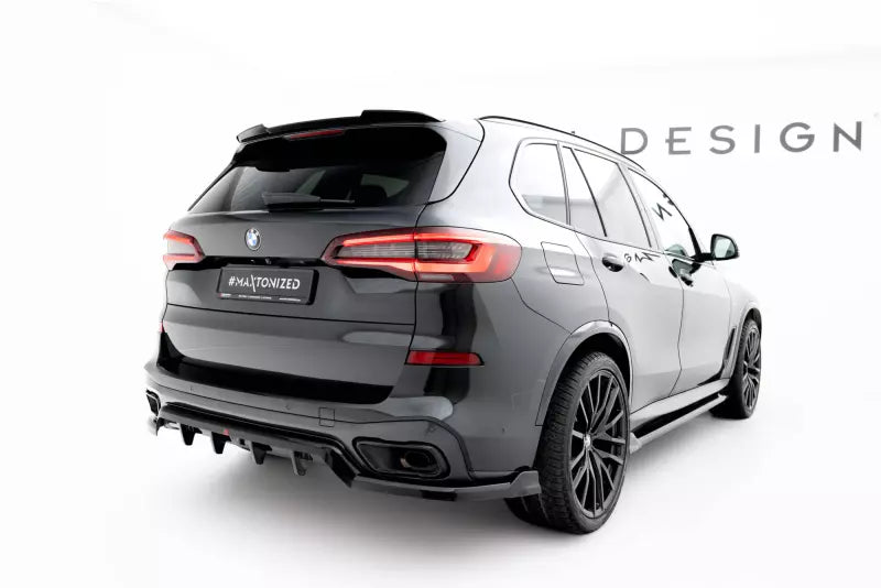 Maxton Design Heckspoiler Lippe für BMW X5 G05 M Paket Hochglanz schwarz – Ansicht 2
