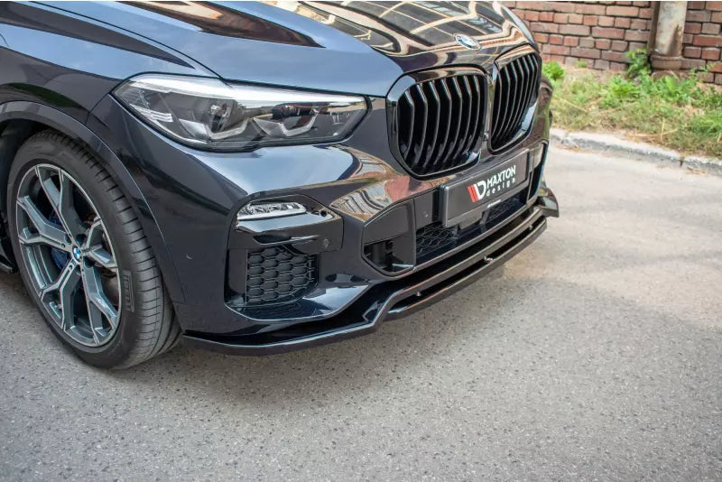 Maxton Design Frontlippe für BMW X5 G05 M-Paket Hochglanz schwarz – Ansicht 1