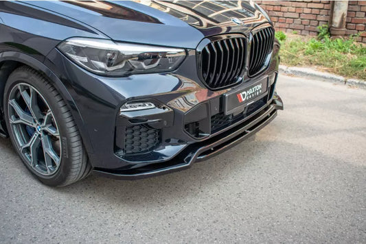 Maxton Design Frontlippe für BMW X5 G05 M-Paket Hochglanz schwarz – Ansicht 1