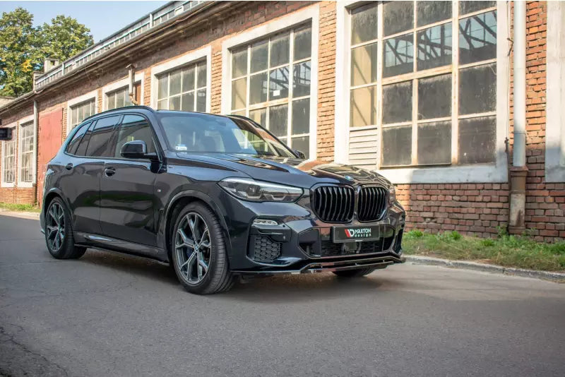 Maxton Design Frontlippe für BMW X5 G05 M-Paket Hochglanz schwarz – Ansicht 2