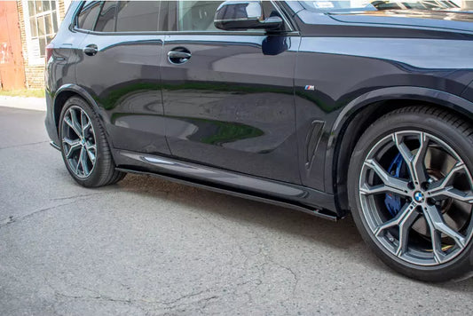 Maxton Design Seitenschweller (Paar) für BMW X5 G05 M Paket Hochglanz schwarz – Ansicht 1