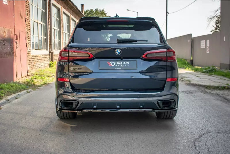 Maxton Design Heckdiffusor für BMW X5 G05 M Paket Hochglanz schwarz – Ansicht 1