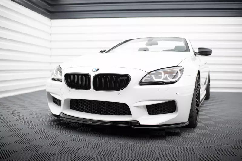 Maxton Design Frontlippe V.2 für BMW M6 F06 Gran Coupe Hochglanz schwarz – Ansicht 1