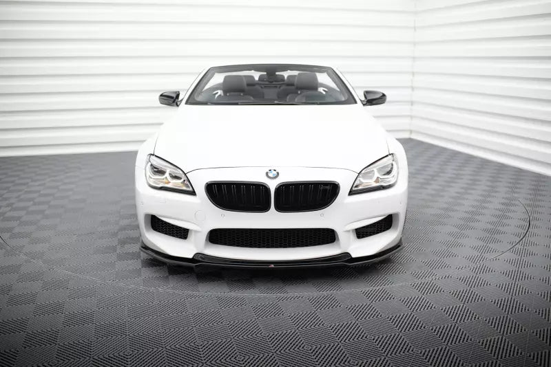 Maxton Design Frontlippe V.2 für BMW M6 F06 Gran Coupe Hochglanz schwarz – Ansicht 3