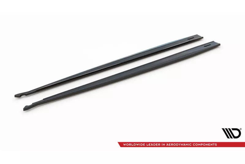 Maxton Design Seitenschweller (Paar) für Diffusor V.1 Toyota Supra Mk5 Hochglanz schwarz – Ansicht 4