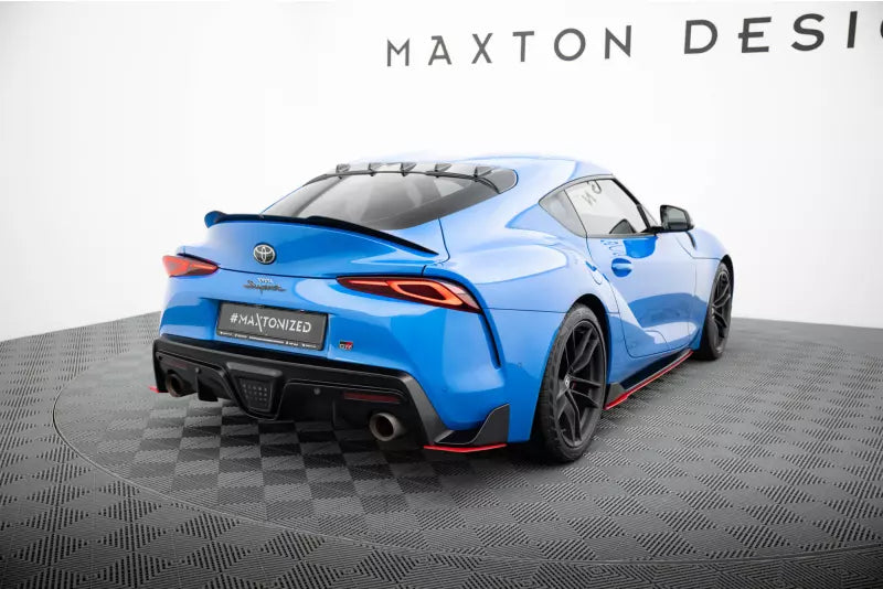 Maxton Design Diffusor Flaps V.2 für Toyota Supra Mk5 Hochglanz schwarz – Ansicht 2