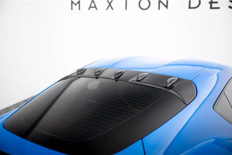 Maxton Design Spoiler Heckscheibenblende für Toyota Supra Mk5 Hochglanz schwarz – Ansicht 3