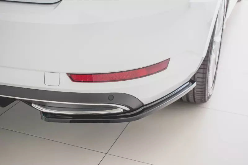 Maxton Design Diffusor Flaps für Skoda Superb 3 III 3V Facelift Hochglanz schwarz – Ansicht 4