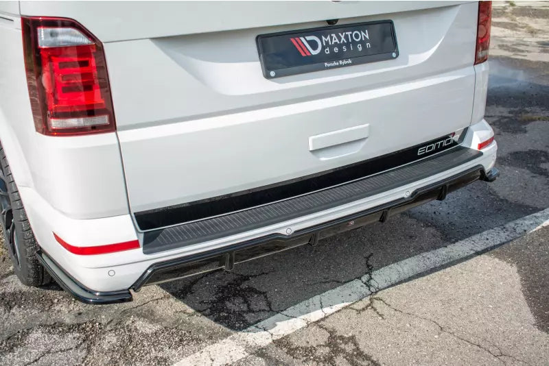 Maxton Design Heckdiffusor für VW T6 Hochglanz schwarz – Ansicht 1