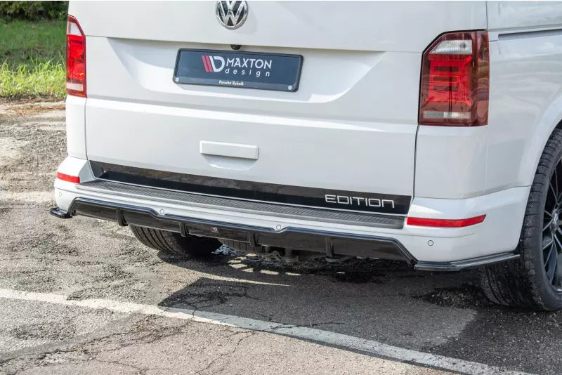 Maxton Design Diffusor Flaps für VW T6 Hochglanz schwarz – Ansicht 4
