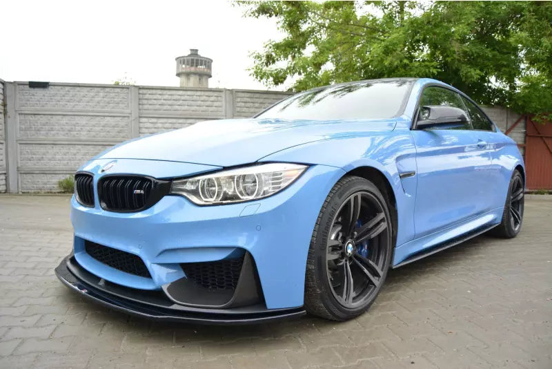 Maxton Design Frontlippe für BMW M4 F82 M-performance Hochglanz schwarz – Ansicht 4
