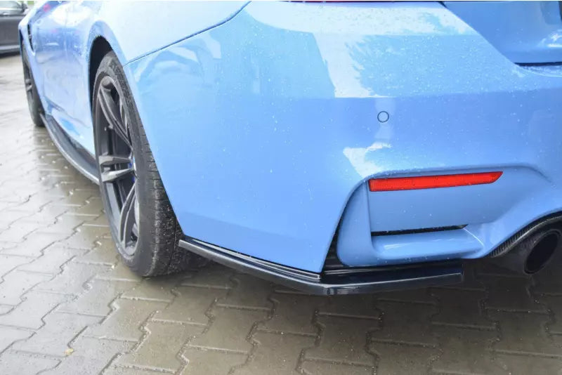 Maxton Design Diffusor Flaps für BMW M4 F82 / F83 Hochglanz schwarz – Ansicht 1