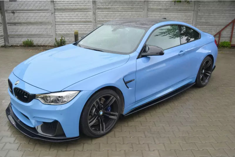 Maxton Design Seitenschweller (Paar) für BMW M4 F82 / F83 Hochglanz schwarz – Ansicht 4